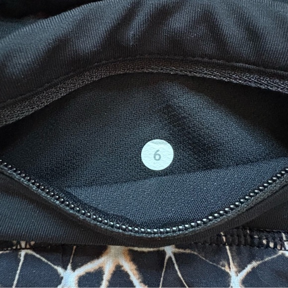 Lululemon Pace Rival Skirt II Sugar Crush Multi / Black Size 6 - Picture 9 of 10